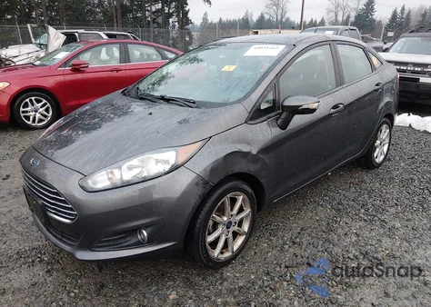 2015 Ford Fiesta Se из США, поврежденный, VIN 3FADP4BJ3FM196845